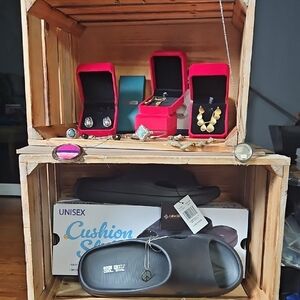 32 Degrees Black Men's Sandals